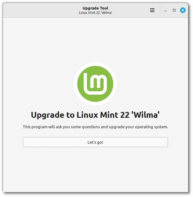 Upgrade to Linux mint 22 ‘Wilma’